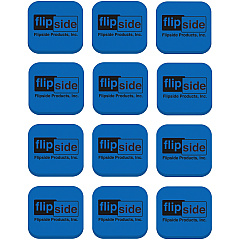 Flipside Products Flipside Magnetic Whiteboard Student Erasers Blue - Square - EVA Foam - 2" Width x 2" Height x 2" Length - 12 / Pack - Magnetic (35030) Flipside Products Flipside Magnetic Whiteboard Student Erasers Blue - Square - EVA Foam - 2" Width x 2" Height x 2" Length - 12 / Pack - Magnetic (35030)