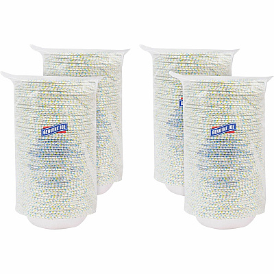 Genuine Joe 12 oz Paper Bowls Disposable - Multi - 125/Pack - 4 / Carton (GJO10322CT)