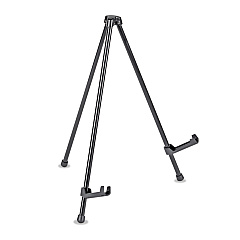 Universal Portable Tabletop Easel, 14" High, Steel, Black (UNV43028)