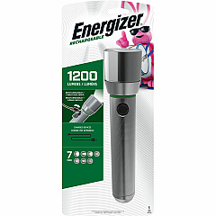 Energizer Vision HD Rechargeable LED Metal Flashlight (includes USB cable for recharging) LED - 1000 lm Lumen - Battery Rechargeable - Battery, USB - Aluminum Alloy - Drop Resistant, Impact Resistant - Aluminum - 1 Each (ENPMHRL7) Energizer Vision HD Rechargeable LED Metal Flashlight (includes USB cable for recharging) LED - 1000 lm Lumen - Battery Rechargeable - Battery, USB - Aluminum Alloy - Drop Resistant, Impact Resistant - Aluminum - 1 Each (ENPMHRL7)