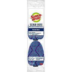 Scotch-Brite Scrub Dots Dishwand Refill 3.5" Width x 4.4" Length - 2/Pack - 7 / Carton - Blue (48727CT) Scotch-Brite Scrub Dots Dishwand Refill 3.5" Width x 4.4" Length - 2/Pack - 7 / Carton - Blue (48727CT)