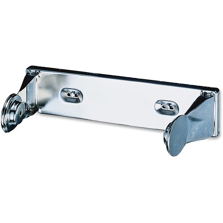 San Jamar Single Roll Towel Dispenser Roll Dispenser - 1 x Roll - 2.9" Height x 13.2" Width x 4.6" Depth - Steel - Chrome - Compact, Durable - 12 / Carton (T451XCCT)