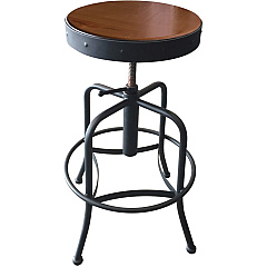 Holland Bar Stools 910 Black Wrinkle Industrial Adjustable Stool (910CLBLKVNYL) Holland Bar Stools 910 Black Wrinkle Industrial Adjustable Stool (910CLBLKVNYL)