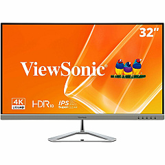ViewSonic Entertainment VX3276-4K-mhd 32" Class 4K UHD LED Monitor - 16:9 - Silver ViewSonic Entertainment VX3276-4K-mhd 32" Class 4K UHD LED Monitor - 16:9 - Silver