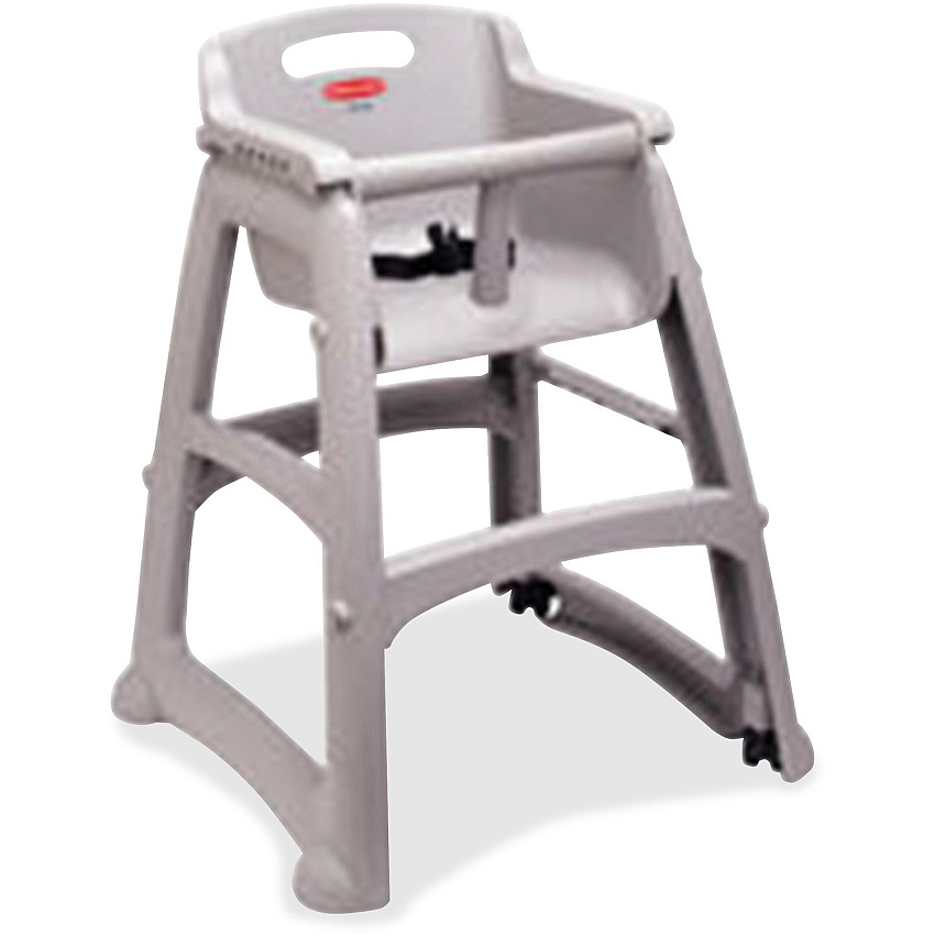 Rubbermaid Commercial Sturdy Chair Youth High Chair Platinum - 1 Carton (780608PLAT)