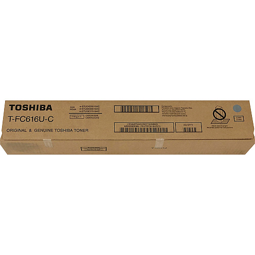 Toshiba TFC616UC Cyan Toner Cartridge