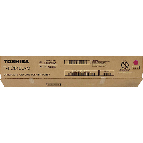 Toshiba TFC616UM Magenta Toner Cartridge