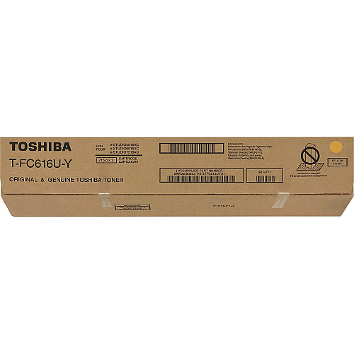 Toshiba TFC616UY Yellow Toner Cartridge