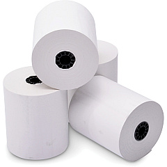 ICONEX 3-1/8" Thermal POS Receipt Paper Roll 3 1/8" x 220 ft - White - 50 / Carton (90780668) ICONEX 3-1/8" Thermal POS Receipt Paper Roll 3 1/8" x 220 ft - White - 50 / Carton (90780668)