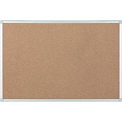 MasterVision Ayda Cork Bulletin Board 0.50" Board Height x 24" Board Width x 36" Board Depth - Cork Surface - Self-healing, Durable, Resilient, Heavy-gauge - Aluminum Frame - 24" Height x 36" Width x 0.5" Depth - 1 Each (CA03409214) MasterVision Ayda Cork Bulletin Board 0.50" Board Height x 24" Board Width x 36" Board Depth - Cork Surface - Self-healing, Durable, Resilient, Heavy-gauge - Aluminum Frame - 24" Height x 36" Width x 0.5" Depth - 1 Each (CA03409214)