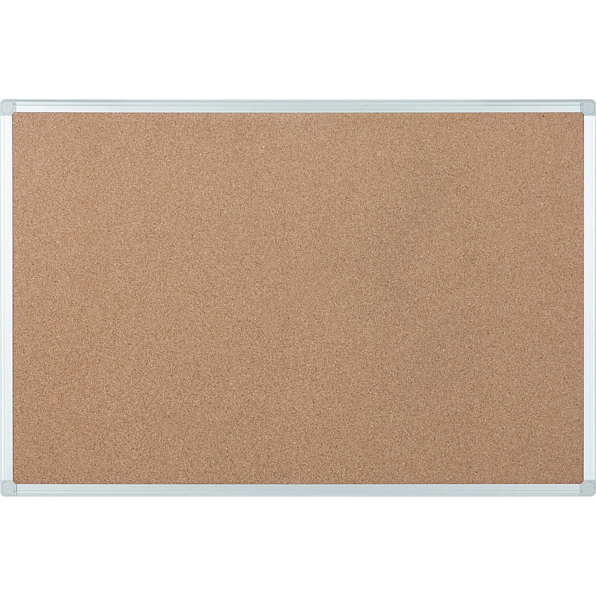 MasterVision Ayda Cork Bulletin Board 0.50" Board Height x 24" Board Width x 36" Board Depth - Cork Surface - Self-healing, Durable, Resilient, Heavy-gauge - Aluminum Frame - 24" Height x 36" Width x 0.5" Depth - 1 Each (CA03409214)