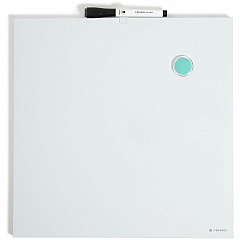 U Brands Magnetic Frameless Dry-Erase Board 14" (1.2 ft) Width x 14" (1.2 ft) Height - White Painted Steel Surface - Square - Horizontal/Vertical - Magnetic - 1 Each (460U0004) U Brands Magnetic Frameless Dry-Erase Board 14" (1.2 ft) Width x 14" (1.2 ft) Height - White Painted Steel Surface - Square - Horizontal/Vertical - Magnetic - 1 Each (460U0004)