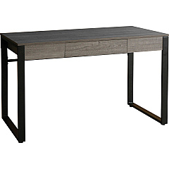 Lorell SOHO Desk with Center Drawer 30" Height x 47" Width x 23.5" Depth - Total Drawer(s): 1 - Band Edge - Finish: Charcoal - 1 Each (LLR97618) Lorell SOHO Desk with Center Drawer 30" Height x 47" Width x 23.5" Depth - Total Drawer(s): 1 - Band Edge - Finish: Charcoal - 1 Each (LLR97618)