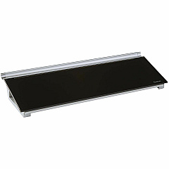 Quartet Glass Dry-Erase Desktop Computer Pad 6" (0.5 ft) Width x 18" (1.5 ft) Height - Black Glass Surface - Rectangle - Horizontal - Desktop - 1 Each (GDP186B) Quartet Glass Dry-Erase Desktop Computer Pad 6" (0.5 ft) Width x 18" (1.5 ft) Height - Black Glass Surface - Rectangle - Horizontal - Desktop - 1 Each (GDP186B)