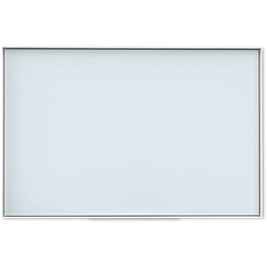 U Brands Glass Non-Magnetic Dry-Erase Board 36" (3 ft) Width x 24" (2 ft) Height - Frosted White Tempered Glass Surface - White Aluminum Frame - Rectangle - Horizontal/Vertical - 1 Each (2824U0001) U Brands Glass Non-Magnetic Dry-Erase Board 36" (3 ft) Width x 24" (2 ft) Height - Frosted White Tempered Glass Surface - White Aluminum Frame - Rectangle - Horizontal/Vertical - 1 Each (2824U0001)