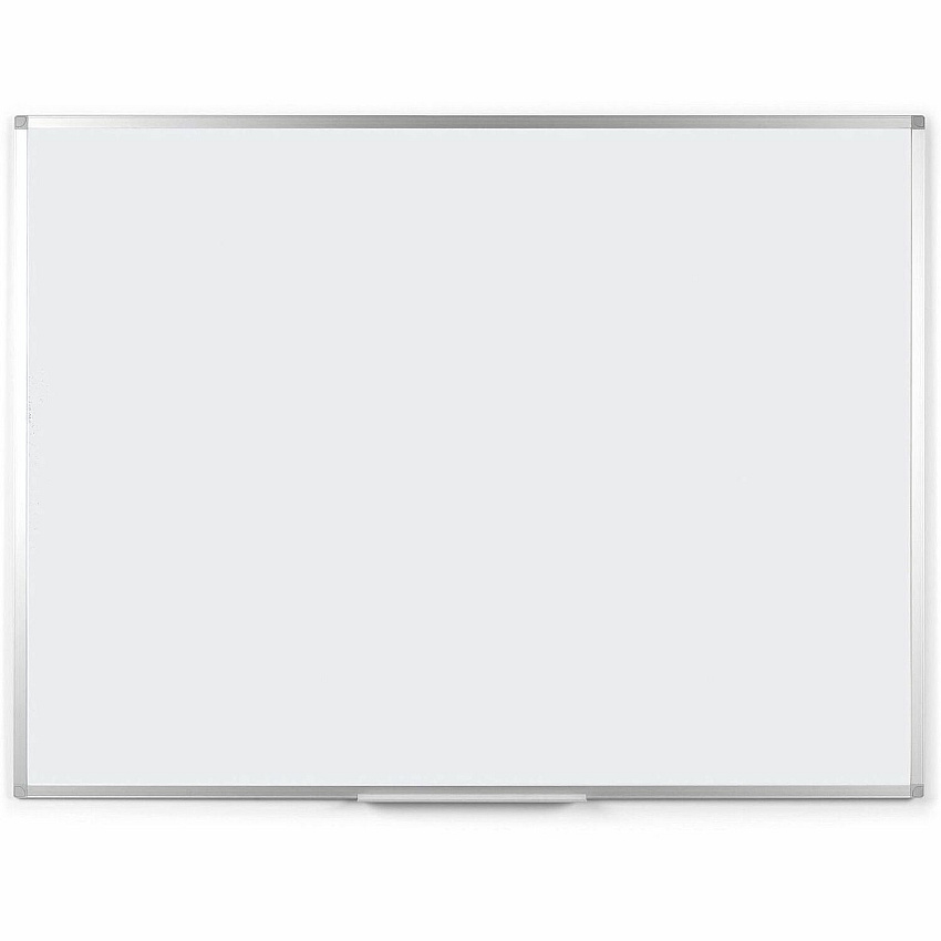 MasterVision Ayda Steel Dry Erase Board 24" (2 ft) Width x 18" (1.5 ft) Height - White Steel Surface - Aluminum Frame - Rectangle - Horizontal/Vertical - Magnetic - 1 Each (MA02759214)