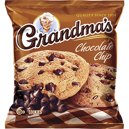 Grandma's Chocolate Chip Cookies Chocolate Chip - 2.50 oz - 60 / Carton (45092)