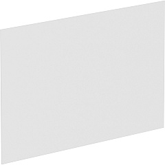 Lorell Adaptable Panel Divider 24" Width x 2" Height x 37" Depth - Aluminum, Acrylic - Frosted - 1 Each (LLR90278)