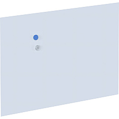 Lorell Adaptable Panel Divider 24" Width x 2" Height x 37" Depth - Aluminum, Acrylic - White - 1 Each (LLR90279)