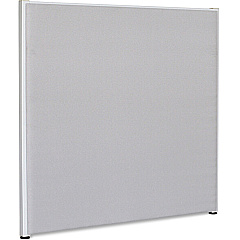 Lorell Panel System Partition Fabric Panel 48" Width x 48" Height - Fabric, Steel - Gray - 1 Each (LLR90266)