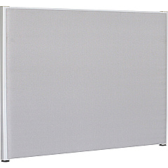 Lorell Panel System Partition Fabric Panel 60" Width x 48" Height - Fabric, Steel - Gray - 1 Each (LLR90265)