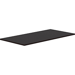 Lorell Relevance Electric Workstation Tabletop 60" Width x 30" Depth x 1" Thickness - Straight Edge - Finish: Espresso - 1 Each (LLR18231)