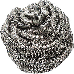 Genuine Joe Stainless Steel Scrubber 3" Overall Diameter - 12 / Box (GJO00059) Genuine Joe Stainless Steel Scrubber 3" Overall Diameter - 12 / Box (GJO00059)