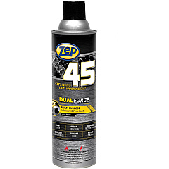 Zep 45 Dual-Force Lubricant/Penetrant 14 fl oz - Corrosion Resistant - 1 Each (374301) Zep 45 Dual-Force Lubricant/Penetrant 14 fl oz - Corrosion Resistant - 1 Each (374301)
