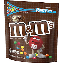 M&M's Milk Chocolate Candies Milk Chocolate - 2.37 lb - 1 Bag (SN55114) M&M's Milk Chocolate Candies Milk Chocolate - 2.37 lb - 1 Bag (SN55114)