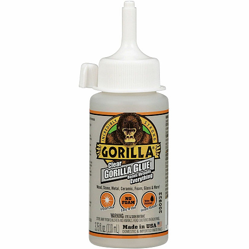 Gorilla Clear Gorilla Glue 3.75 fl oz - Clear - 1 Each (4537502)