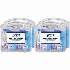 PURELL® Body Fluid Spill Kit White, Clear - 8 / Carton (384108CLMSCT) PURELL® Body Fluid Spill Kit White, Clear - 8 / Carton (384108CLMSCT)