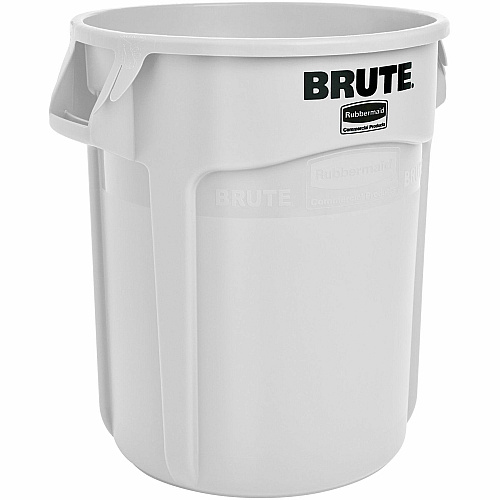 Rubbermaid Commercial Brute 10-Gallon Vented Containers (261000WHCT)