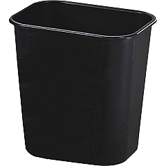 Rubbermaid Commercial 13 QT Standard Deskside Wastebaskets 3.25 gal Capacity - Rectangular - Dent Resistant, Rust Resistant, Easy to Clean, Durable - 12.1" Height x 8.3" Width x 11.4" Depth - Plastic - Black - 12 / Carton (295500BKCT) Rubbermaid Commercial 13 QT Standard Deskside Wastebaskets 3.25 gal Capacity - Rectangular - Dent Resistant, Rust Resistant, Easy to Clean, Durable - 12.1" Height x 8.3" Width x 11.4" Depth - Plastic - Black - 12 / Carton (295500BKCT)