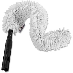 Rubbermaid Commercial Quick Connect Flexi Wand Duster 1.1" Width x 28.4" Length - MicroFiber - 6 / Carton (Q852WHICT) Rubbermaid Commercial Quick Connect Flexi Wand Duster 1.1" Width x 28.4" Length - MicroFiber - 6 / Carton (Q852WHICT)