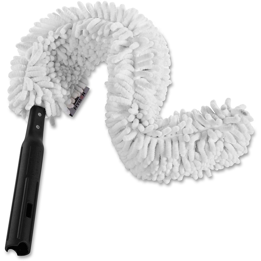 Rubbermaid Commercial Quick Connect Flexi Wand Duster 1.1" Width x 28.4" Length - MicroFiber - 6 / Carton (Q852WHICT)