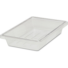Rubbermaid Commercial 5-Gallon Food/Tote Boxes Transporting, Storing - Dishwasher Safe - Clear - Plastic, Polycarbonate Body - 6 / Carton (3304CLECT) Rubbermaid Commercial 5-Gallon Food/Tote Boxes Transporting, Storing - Dishwasher Safe - Clear - Plastic, Polycarbonate Body - 6 / Carton (3304CLECT)