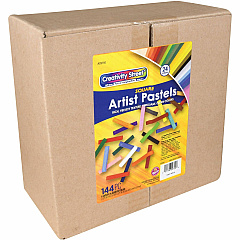 Creativity Street Square Artist Pastels 0.4" Length - Assorted - 144 / Set (AC9750) Creativity Street Square Artist Pastels 0.4" Length - Assorted - 144 / Set (AC9750)