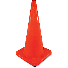 Impact Slim Safety Cone 51.7" Width x 28" Height - Cone Shape - Rugged - Orange - 6 / Carton (7309CT) Impact Slim Safety Cone 51.7" Width x 28" Height - Cone Shape - Rugged - Orange - 6 / Carton (7309CT)