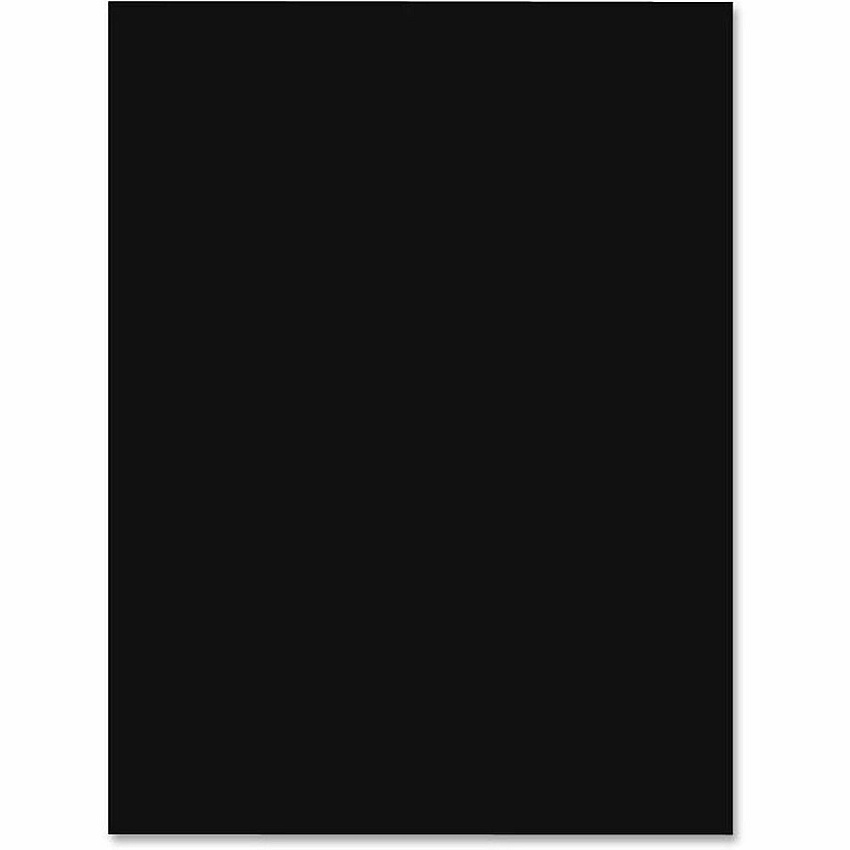 Sparco All-purpose Construction Paper Multipurpose, Art Project, Craft Project, ClassRoom Project - 0.50" Height x 9" Width x 12" Length - Black - 1 Pack (22302)