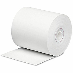 Universal Impact and Inkjet Printing Bond Paper Rolls, 0.5" Core, 3" x 165 ft, White 3" x 165 ft - 16 lb Basis Weight - End of Paper Indicator - White - 1 Roll (42300RL) Universal Impact and Inkjet Printing Bond Paper Rolls, 0.5" Core, 3" x 165 ft, White 3" x 165 ft - 16 lb Basis Weight - End of Paper Indicator - White - 1 Roll (42300RL)