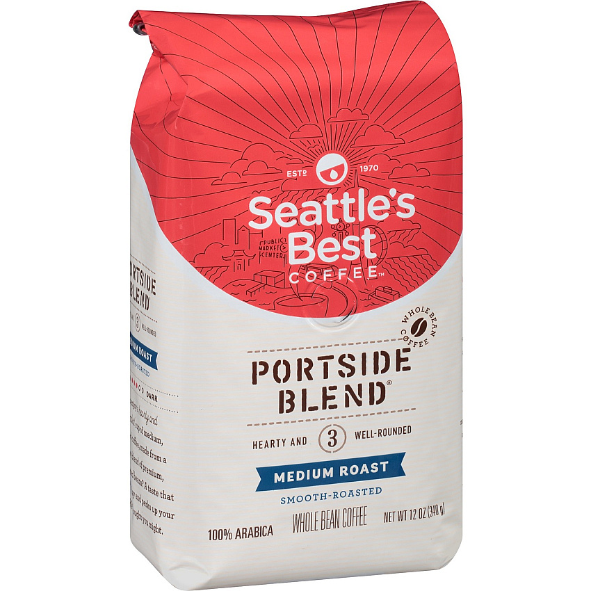 Seattle's Best Coffee Portside Blend Coffee Smooth - 12 oz - Vanilla - 1 Each (12407831)
