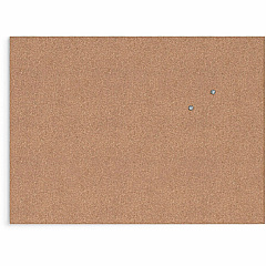 U Brands Frameless Cork Canvas Bulletin Board 18" Board Height x 24" Board Width - Natural Cork Surface - Self-healing, Durable, Mounting System, Tackable, Frameless - 1 Each (2873U0001) U Brands Frameless Cork Canvas Bulletin Board 18" Board Height x 24" Board Width - Natural Cork Surface - Self-healing, Durable, Mounting System, Tackable, Frameless - 1 Each (2873U0001)