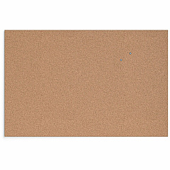 U Brands Frameless Cork Canvas Bulletin Board (2875U0001)