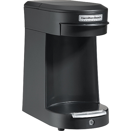 Hamilton Beach Commercial Single-serve Coffee Maker 500 W - 8 fl oz - 1 Cup(s) - Single-serve - Black - 1 Each (COFFMK1HB)
