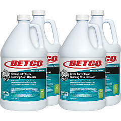 Betco Green Earth Clear Foaming Skin Cleanser Foam - 1 gal - Applicable on Hand - Fragrance-free, Dye-free, Non-irritating - 4 / Carton (7150400)