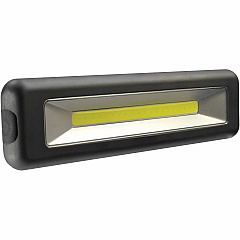 Police Security Mini Widescope Work Light LED - 4 x AAA - Battery - Slip Resistant, Water Resistant - Black - 1 Each (98524)