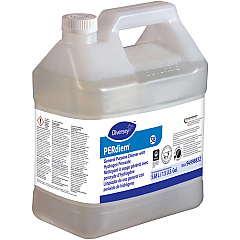Diversey PERdiem General Purpose Cleaner Concentrate - 192 fl oz (6 quart) - Heavy Duty, Dye-free, Phosphorous-free, Fragrance-free, Odorless, Color-free - Clear - 2 / Carton (94998832)