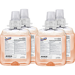 Genuine Joe Antibacterial Foam Soap Refill Orange Blossom Scent - 1.32 quart - Bacteria Remover - Hand, Skin - Antibacterial - Orange - 4 / Carton (GJO02889CT)