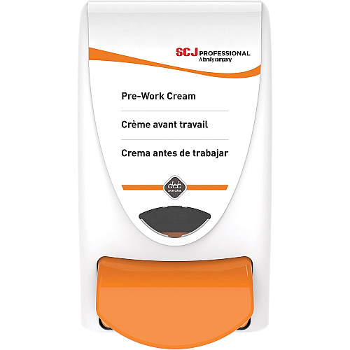 SC Johnson Professional Protect Dispenser Manual - 1.06 quart Capacity - Durable, Wall Mountable, Antimicrobial, Anti-bacterial - White - 1 Each (PRO1LDS)