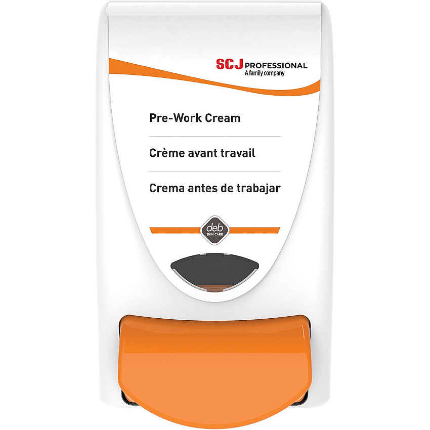 SC Johnson Professional Protect Dispenser Manual - 1.06 quart Capacity - Durable, Wall Mountable, Antimicrobial, Anti-bacterial - White - 1 Each (PRO1LDS)